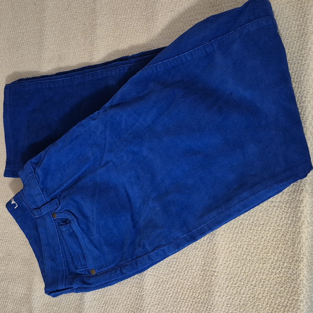 Lands’ End “Rich Sapphire” Corduroys
